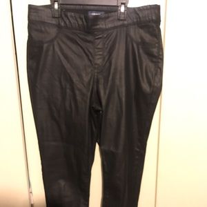 Old Navy Rockstar Black Faux leather pants